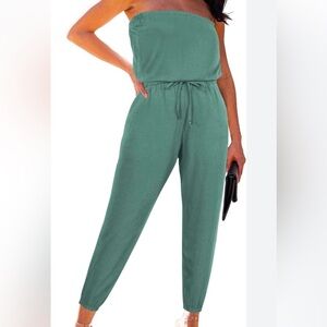 Spiritual Gangster Strapless Jumpsuit